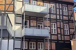 Wohnung mieten in Blasiistraße 10, 06484 Quedlinburg, *Erstbezug* barrierearme 3 Raumwohnung im sanierten Fachwerk inmitten der historischen Altstadt