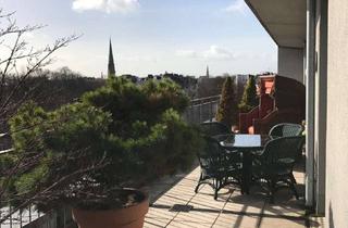 Penthouse mieten in Osterstraße, 20259 Eimsbüttel, Penthouse-Wohnung 3-Zimmer mit großer Dachterrasse über den Dächern der Stadt Hamburg
