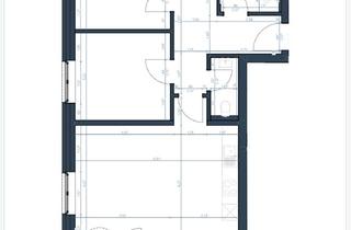 Wohnung mieten in Schwonsburg-Weg, 24376 Kappeln, Geschmackvolle Designer 3-Raum-Wohnung mit Balkon und Einbauküche in Kappeln