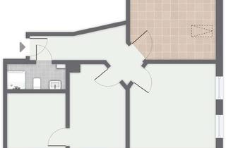 Wohnung mieten in Steigerturm, 31785 Hameln, Sanierte 2,5-Zimmer-Wohnung im 2. OG in Hameln