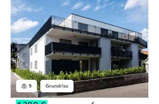 Penthouse mieten in 88289 Waldburg, Luxuriöses Penthouse mit 4 Zimmern und Balkon in Waldburg