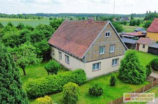 Haus kaufen in 16928 Pritzwalk, Grundstück mit EFH und Scheune für Selbstversorger und Kleintierzüchter