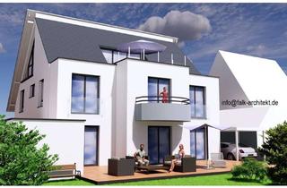 Villa kaufen in Nordparksiedlung, 40468 Stockum, Freistehende Villa Effizienzhaus A+, KfW 40, mit Grundstück, Wohnkeller, Fußbodenheizung, PV-Anlage!