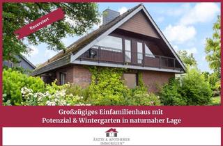 Einfamilienhaus kaufen in 24558 Henstedt-Ulzburg, Großzügiges Einfamilienhaus mit Potenzial und Wintergarten in naturnaher Lage