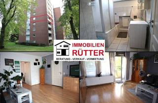 Wohnung kaufen in Husemannstraße, 47198 Hochheide, DU-Hochheide, altengerechte ETW ca. 59 m², 2,5 ZKDB, Aufzug, Loggia, Fernwärme, inkl. Einbauküche!