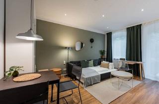 Wohnung mieten in Treskowstraße 4B, 13507 Tegel, Urbaner Komfort trifft historischen Charme – möbliertes 1-Zimmer-Apartment in Alt-Tegel