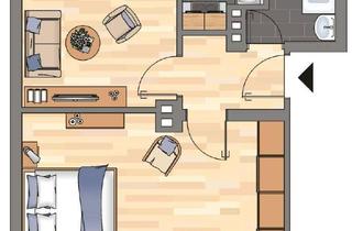 Wohnung mieten in Weichselstraße 15, 26388 Fedderwardergroden, 1-Zimmer-Wohnung in Wilhelmshaven Fedderwardergroden