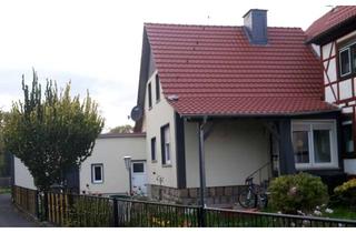 Haus mieten in 37308 Geismar, Vermiete kleines Einfamilienhaus mit Garagen in Geismar im Eichsfeld