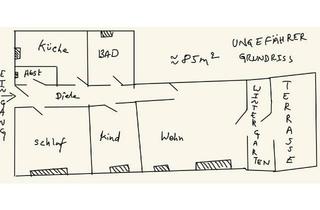 Haus mieten in 79108 Zähringen, 3-Zimmer Wohnung zur Miete in Freiburg-Zähringen mit EBK, Terrase, Wintergarten