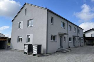 Haus mieten in Egger Straße 6a, 84098 Hohenthann, Erstbezug: Reiheneckhaus (Dreispänner) mit Garten und Carport in Schmatzhausen