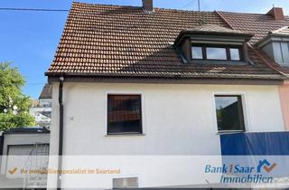 Doppelhaushälfte kaufen in 66578 Schiffweiler, Charmante Doppelhaushälfte mit Potenzial in ruhiger Lage von Schiffweiler