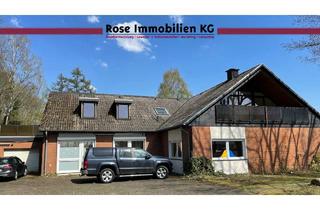 Gewerbeimmobilie kaufen in 31618 Liebenau, Arbeiten und Wohnen vereint: Büro-/Praxisfläche mit Wohneinheit!