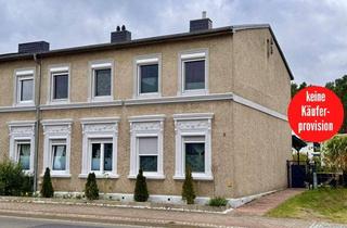 Doppelhaushälfte kaufen in 17358 Torgelow, HORN IMMOBILIEN ++ liebevoll renoviertes Haus in Torgelow mit großem Grundstück