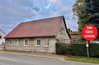 Einfamilienhaus kaufen in 16307 Gartz (Oder), HORN IMMOBILIEN ++ Einfamilienhaus bei Gartz/Oder in ruhiger Lage und mit Ausbaureserve