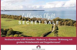 Wohnung kaufen in 23942 Dassow, Dassow - Neubaucharme trifft Komfort: Moderne 3-Zimmer-Wohnung mit großem Wohnbereich und Doppelterrasse!