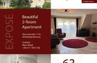 Wohnung kaufen in 95460 Bad Berneck, Bad Berneck im Fichtelgebirge - Wunderschöne 2-Zimmer Wohnung 63 qm, Bad Berneck Oberfranken,
