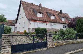 Doppelhaushälfte kaufen in 97318 Kitzingen, Kitzingen - Doppelhaushälfte voll unterkellert mit Doppelgarage