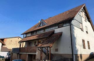 Haus kaufen in 69436 Schönbrunn, Schönbrunn - Freistehendes Zweifamilienhaus mit Nebengebäuden