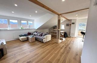 Wohnung kaufen in 87497 Wertach, Traumhafte 4-Zimmer Dachgeschosswohnung mit Bergblick