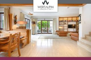 Wohnung kaufen in 82467 Garmisch-Partenkirchen, Stilvolles Wohnen: Anbauhaus zentral u. ruhig in Garmisch-Partenk.! Kamin, Garten, Doppelgarage