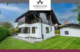 Wohnung kaufen in 82467 Garmisch-Partenkirchen, Stilvolles Wohnen: Anbauhaus zentral u. ruhig in Garmisch-Partenkirchen! Kamin, Garten, Doppelgara