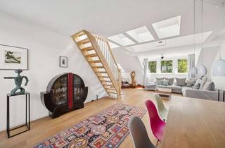 Wohnung kaufen in 22769 Altona-Nord, Exklusiv wohnen über den Dächern Hamburgs – Lichtdurchflutete Dachgeschosswohnung mit Galerie und...