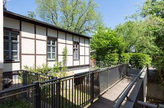 Wohnung kaufen in 04249 Knautkleeberg-Knauthain, Altes Mühlenhaus mit eigenem Garten | Einzigartige Immobilie in idyllischer Lage