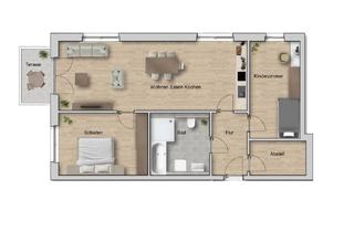 Sozialwohnungen mieten in 59514 Welver, Moderne Neubauwohnung mitten in Welver für die kleine Familie - WBS erforderlich