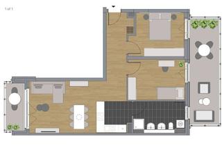 Wohnung mieten in Lahnstraße 96, 60326 Gallus, Nachmieter für wunderschöne 3 Zimmerwohnung gesucht - auch WG geeignet