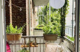 Wohnung mieten in 50668 Altstadt-Nord, ZWISCHENMIETE: Charmante Altbauwohnung mit Balkon in Top-Lage