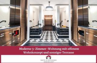 Wohnung mieten in 10625 Charlottenburg, Moderne 3-Zimmer-Wohnung mit offenem Wohnkonzept und sonniger Terrasse!