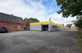 Gewerbeimmobilie mieten in Von-Kronenfeldt-Straße, 27318 Hoya, Bungalow-Gewerbefläche mit großem Parkplatz zur flexiblen Nutzung zentral in Hoya
