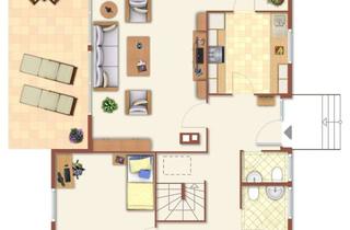 Haus kaufen in 69427 Mudau, Randlage. Bungalow auf Keller mit Nebengebäude