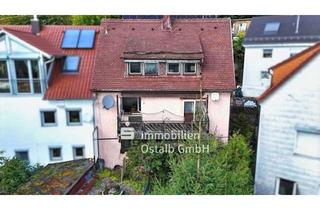 Doppelhaushälfte kaufen in 73529 Schwäbisch Gmünd, Sanierungsbedürftige Doppelhaushälfte mit herrlicher Aussicht!