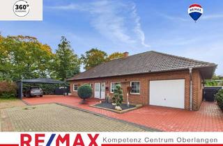 Haus kaufen in 49779 Niederlangen, Moderner-heller Bungalow mit TraumgartenSackgassendlage -neues Aluminium CarportNeuwertiger Somm