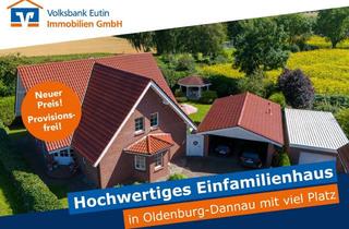 Einfamilienhaus kaufen in 23758 Oldenburg, ++Neuer Preis++ Exklusives Einfamilienhaus in Oldenburg-Dannau – Ruhige Lage am Feldrand