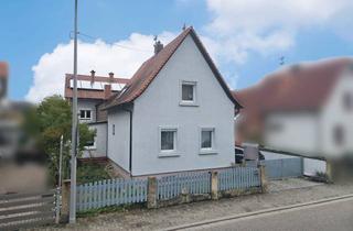 Einfamilienhaus kaufen in Untere Hauptstraße 106, 67363 Lustadt, Einfamilienhaus mit Stellplatz und Sitzgelegenheit im kleinen Vorgarten