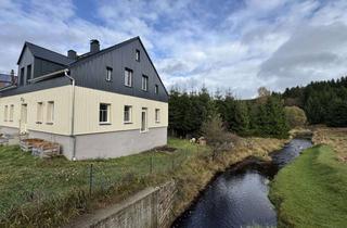 Haus mieten in Mitteldorfstraße 22, 09496 Marienberg, Idyllisches Wohnen inmitten der Natur – Ihr neues Zuhause am Waldrand direkt an der Schwarzen Pockau