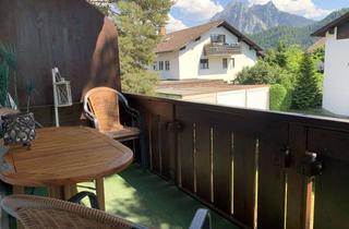 Immobilie mieten in 87629 Füssen, Möbliertes, voll ausgestattetes Apartment mit Südbalkon befristet zu vermieten