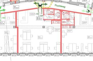 Gewerbeimmobilie mieten in Alt-Tegel, 13507 Berlin, Top sanierte 80 qm Gewerbefläche für Büro, Praxis, Kanzlei in Alt-Tegel