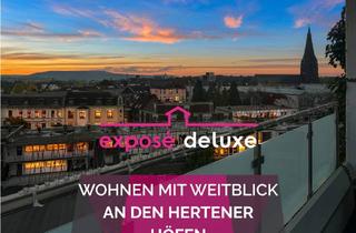 Wohnung kaufen in 45699 Herten, ! Traum-Weitblick mit 3 Balkonen – direkt an den Hertener Höfen !