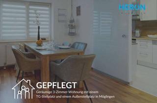 Wohnung kaufen in 71696 Möglingen, GEPFLEGT - Geräumige 3-Zimmer-Wohnung mit einem TG-Stellplatz und einem Außenstellplatz in Möglingen