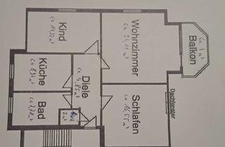 Wohnung kaufen in 38644 Goslar, Eigentumswohnung mit 3 Zimmern und Balkon in Goslar