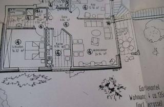 Wohnung mieten in Am Brücksken, 46569 Hünxe, Attraktive 3,5-Zimmer Wohnung mit Terasse und eigenem Gartenanteil in Hünxe