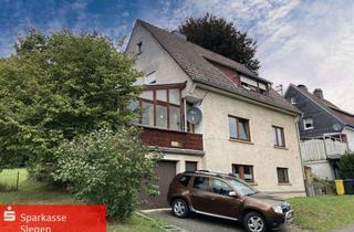 Haus kaufen in 57258 Freudenberg, Zweifamilienhaus mit viel Potential und großzügigem Grundstück in begehrter Lage von Büschergrund