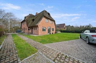 Doppelhaushälfte kaufen in 25992 List, gemütliche Doppelhaushälfte unter Reet mit großem Garten