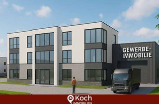 Büro zu mieten in 52499 Baesweiler, Baesweiler | Neubau-Gewerbehalle mit Bürotrakt und 2 Betriebswohnungen