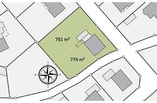 Grundstück zu kaufen in 26605 Aurich, VORSCHAU | Baugrundstück mit Garage in bevorzugter Wohnlage von Aurich / Haxtum, Nähe Ems-Jade-Kanal