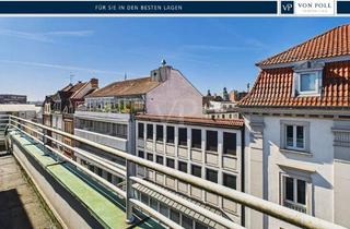 Büro zu mieten in 63739 Aschaffenburg, Penthouse-Büro mit Schlossblick – Ruhe und Atmosphäre über den Dächern der Stadt