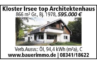 Haus kaufen in 87660 Irsee, Kloster Irsee top Architektenhaus